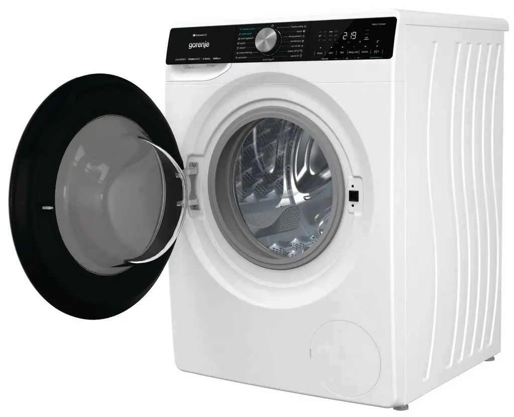 Maşină de spălat rufe Gorenje WNS1X4ARTWIFI, alb