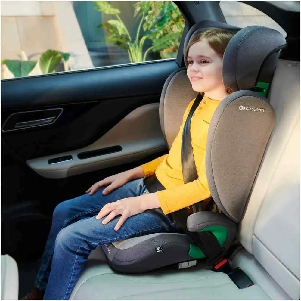 Детское автокресло KinderKraft Junior Fix 2 i-Size, черный
