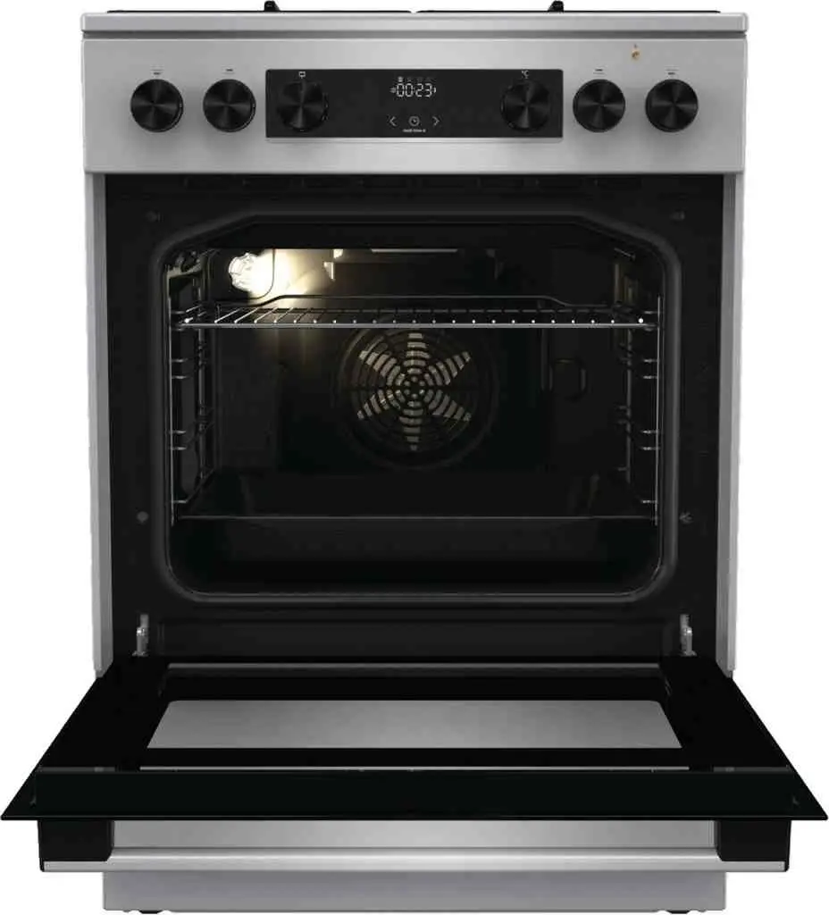 Газовая плита Gorenje GKS6C70XJ, нержавеющая сталь на tehnoparc.md Газовая плита Gorenje GKS6C70XJ, нержавеющая сталь