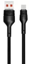 Cablu USB XO Micro-USB Brainded NB55, negru