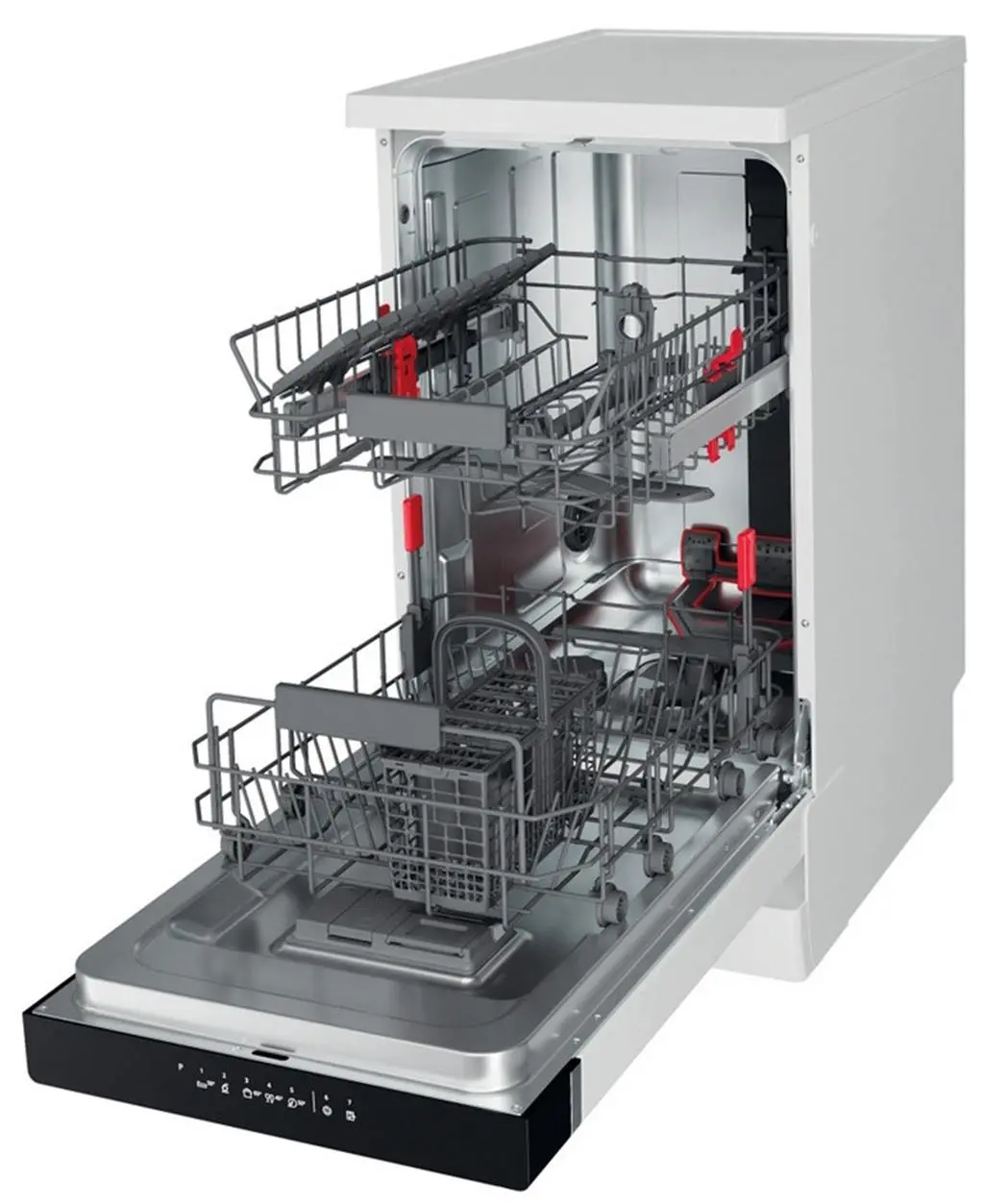 Maşină de spălat vase Whirlpool WSFO 3B23 P, alb