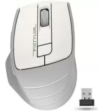Mouse A4Tech Fstyler FG30, alb/gri