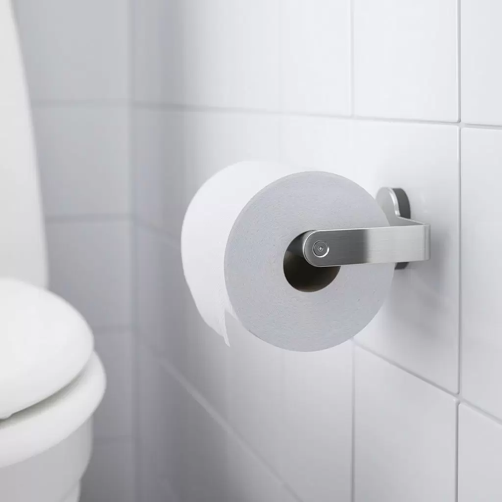 Держатель туалетной бумаги IKEA Brogrund, нержавеющая сталь