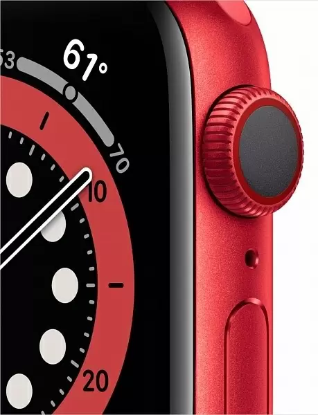 Smartwatch Apple Watch Series 6 44mm, carcasă din aluminiu roșu