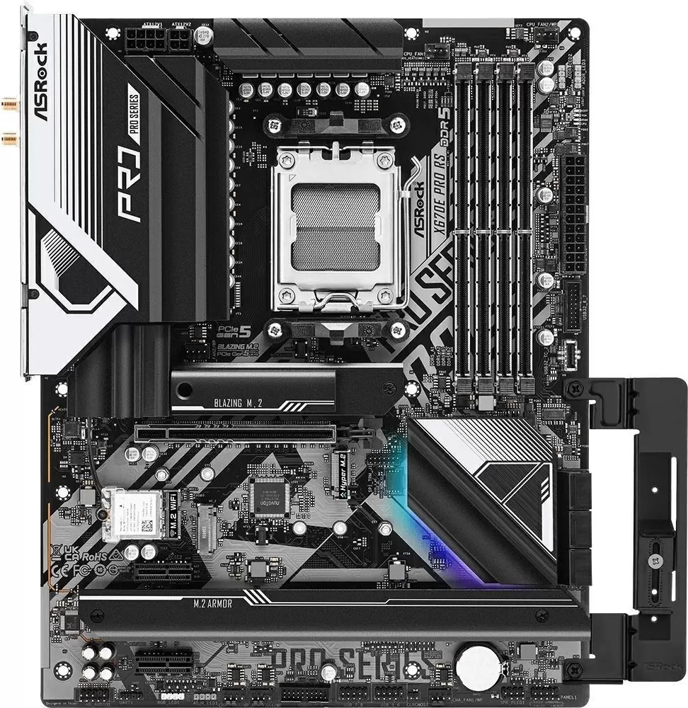 Placă de bază ASrock X670E Pro RS