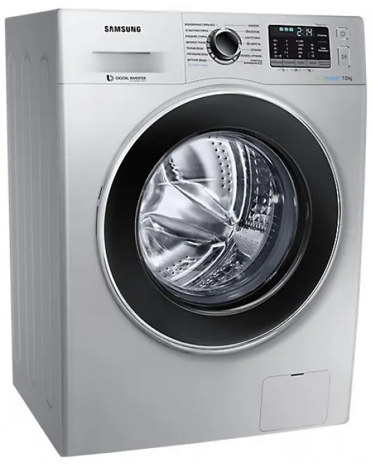 Maşină de spălat rufe Samsung WW70J52E0HSDLP, argintiu