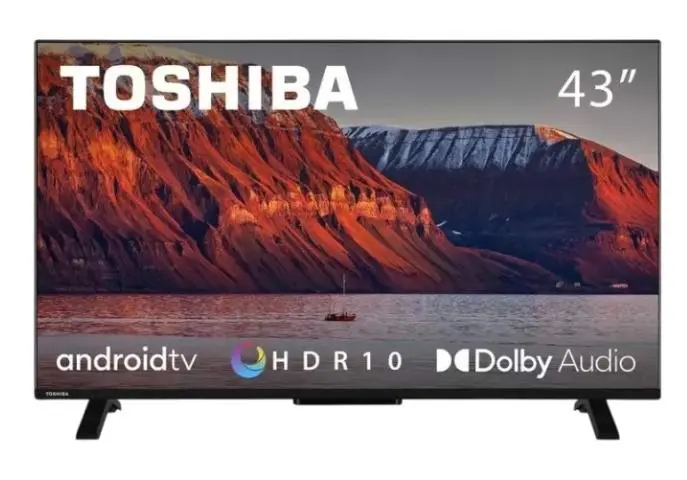 Телевизор Toshiba 43LA2363DG, черный