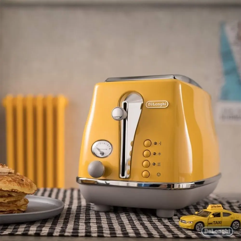 Prăjitor de pâine DeLonghi CTOC 2103 Y, galben