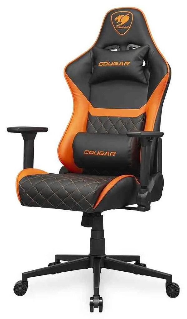 Scaun gaming Cougar Armor One V2, negru/portocaliu pe tehnoparc.md Scaun gaming Cougar Armor One V2, negru/portocaliu