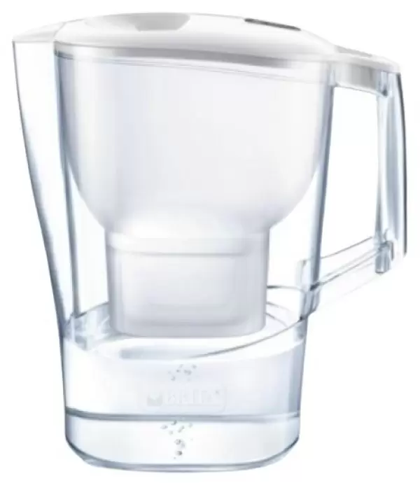 Filtru de apă tip cană Brita Aluna Cool 2, transparent/alb