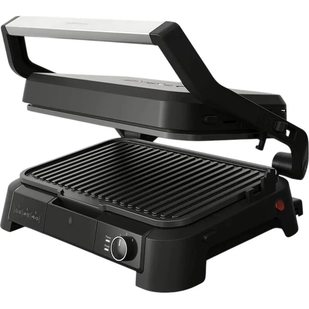 Электрогриль Tefal GC520DE0, нержавеющая сталь на tehnoparc.md Электрогриль Tefal GC520DE0, нержавеющая сталь