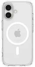 Чехол Spigen iPhone 17 Ultra Hybrid Mag Magsafe White ACS10380, прозрачный