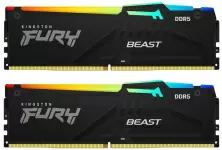 Оперативная память Kingston Fury Beast RGB Expo 64GB (2x32GB) DDR5-6000MHz, CL30, 1.4V