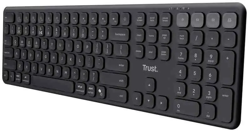 Tastatură Trust Vaiya, negru