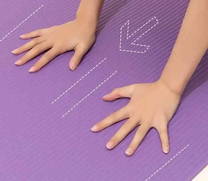 Коврик для йоги 4Play NBR Yoga Mat AT21, сиреневый