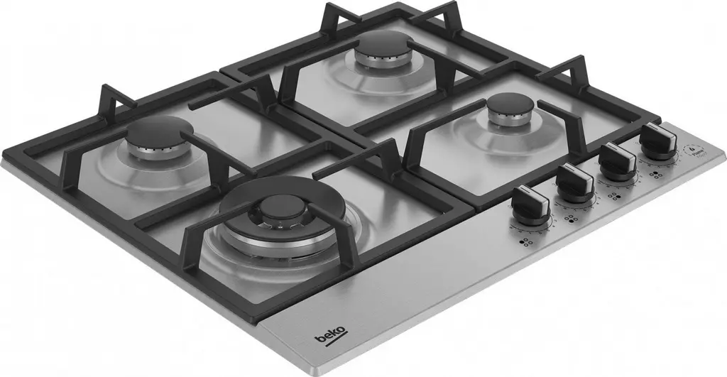 Plită incorporabilă cu gaz Beko HIAW64325SX, inox