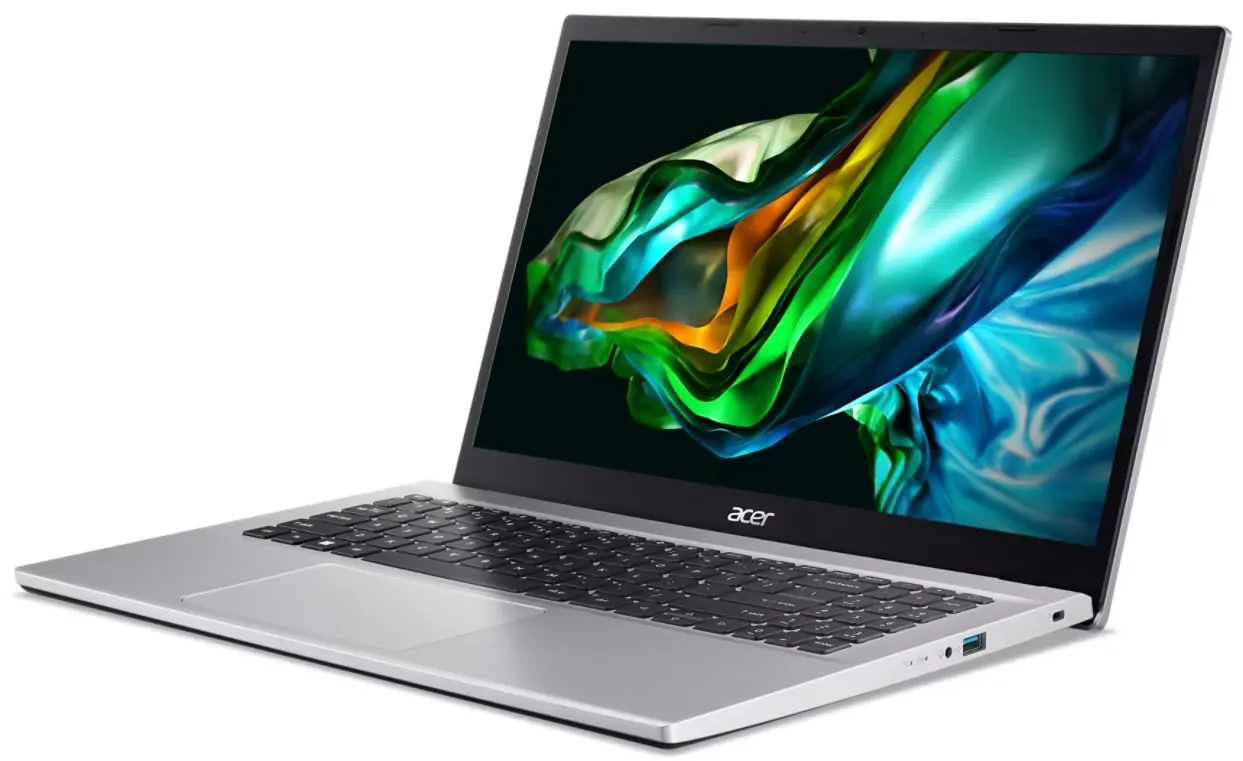 Laptop Acer Aspire 3 A315-44P (15.6"/FHD/Ryzen 7 5700U/16GB/512GB/AMD Radeon), argintiu