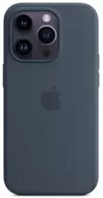 Husă de protecție Apple iPhone 14 Pro Silicone Case with MagSafe, albastru