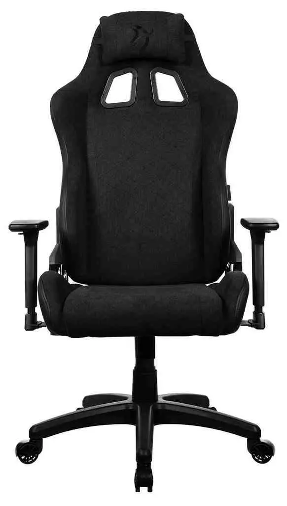 Геймерское кресло Arozzi Avanti SoftFabric, черный
