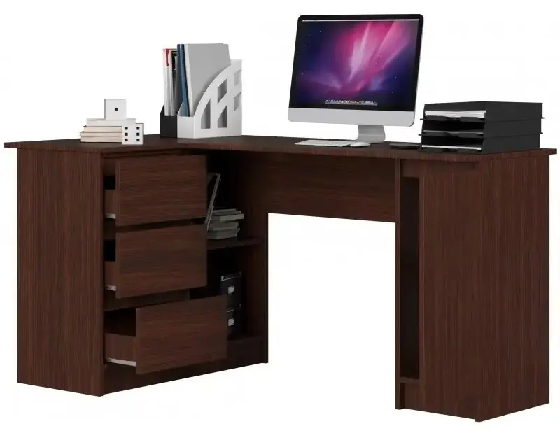 Masă de birou Akord B20 Left, wenge