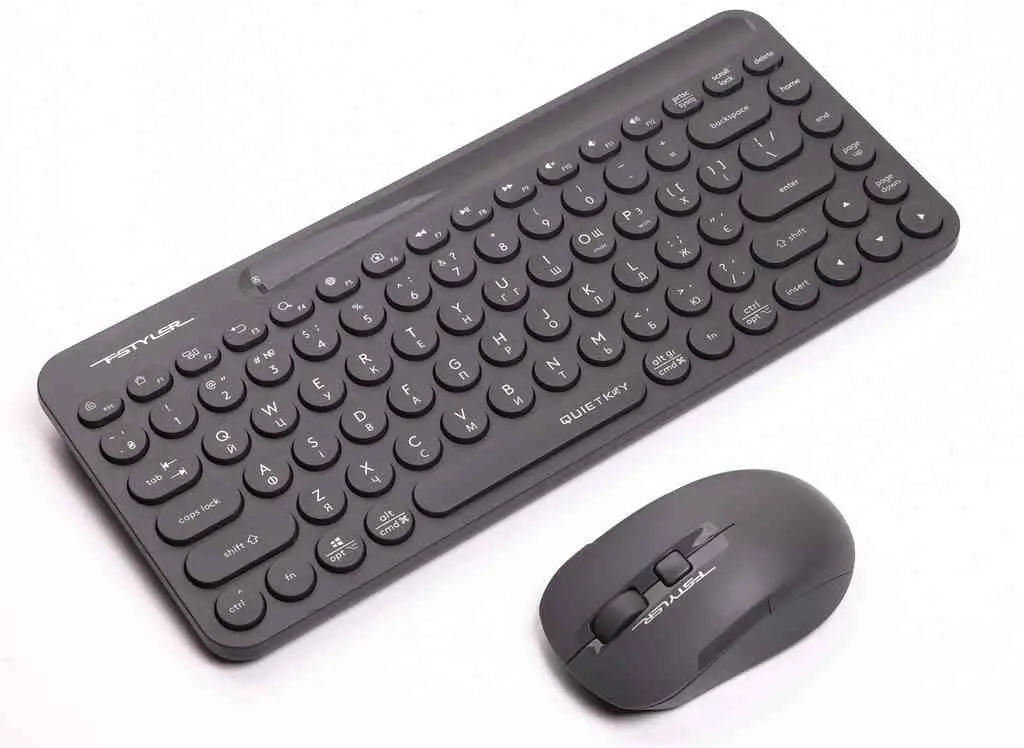 Комплект A4Tech FG3200, серый