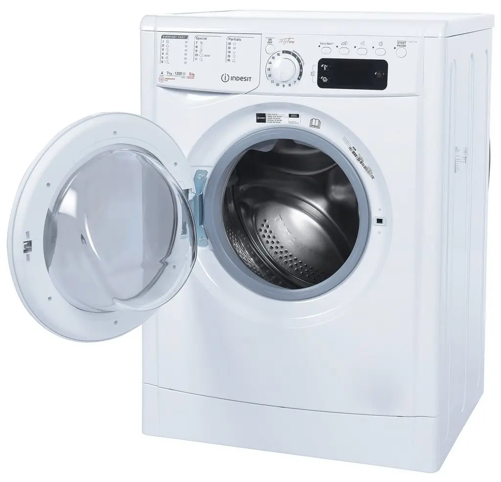 Maşină de spălat rufe Indesit EWDE 71280 W, alb