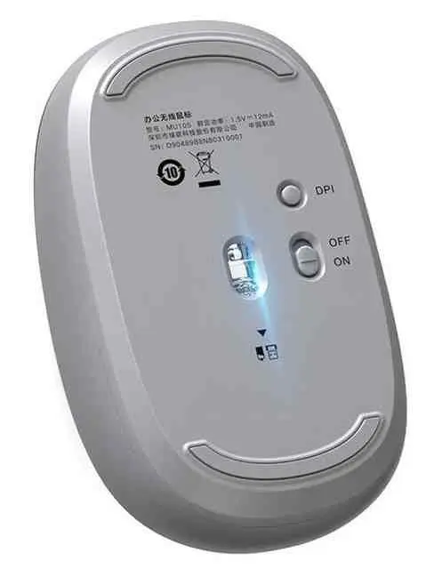 Мышка Ugreen MU105, серый