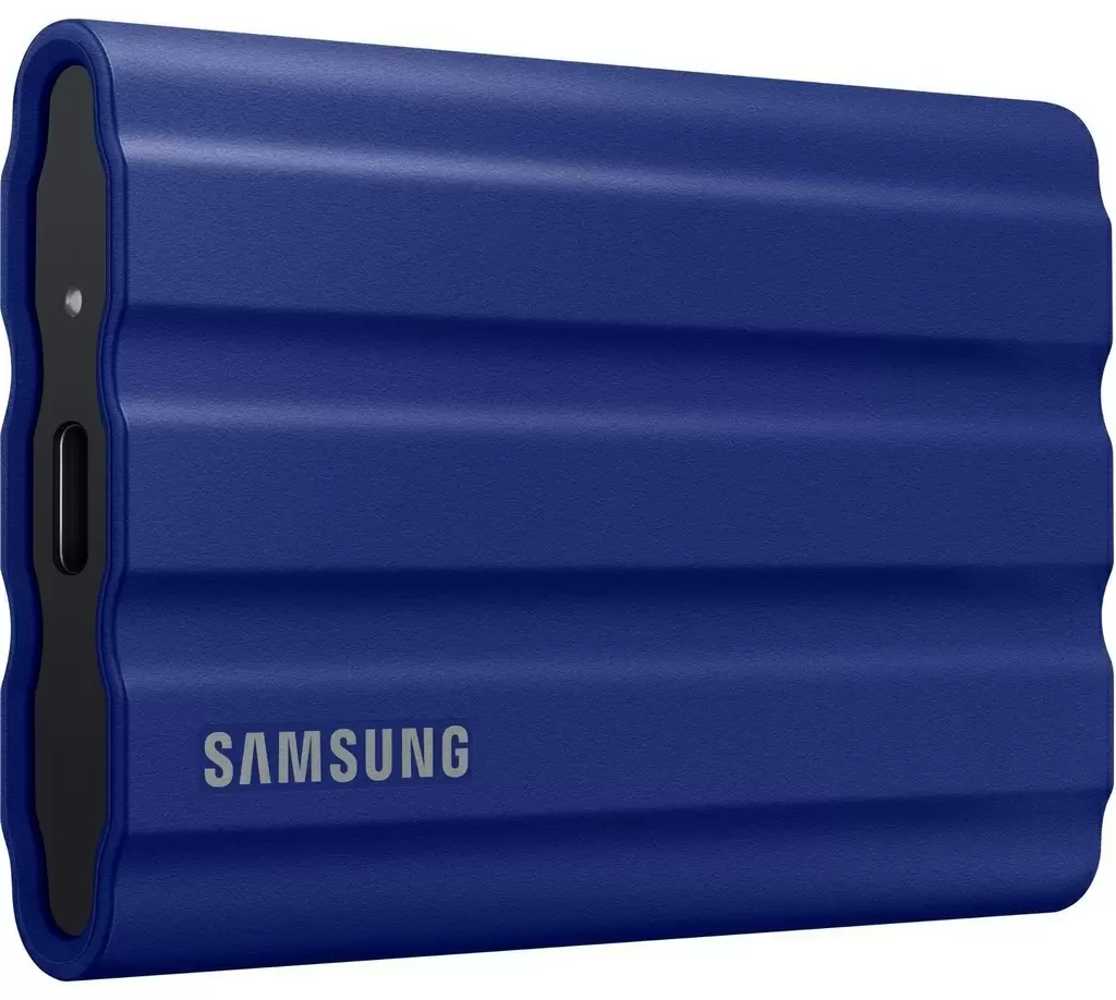 Внешний SSD Samsung T7 Shield 2TB, синий