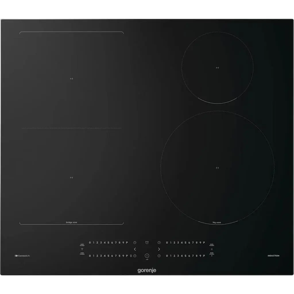 Plită incorporabilă cu inducție Gorenje GI6432BCWF, negru