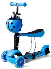 Trotinetă 4Play Lady Bug, albastru pe tehnoparc.md Trotinetă 4Play Lady Bug, albastru