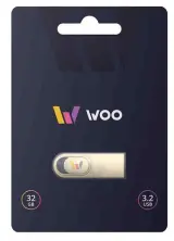 Flash USB WOO Chroma 32GB, argintiu