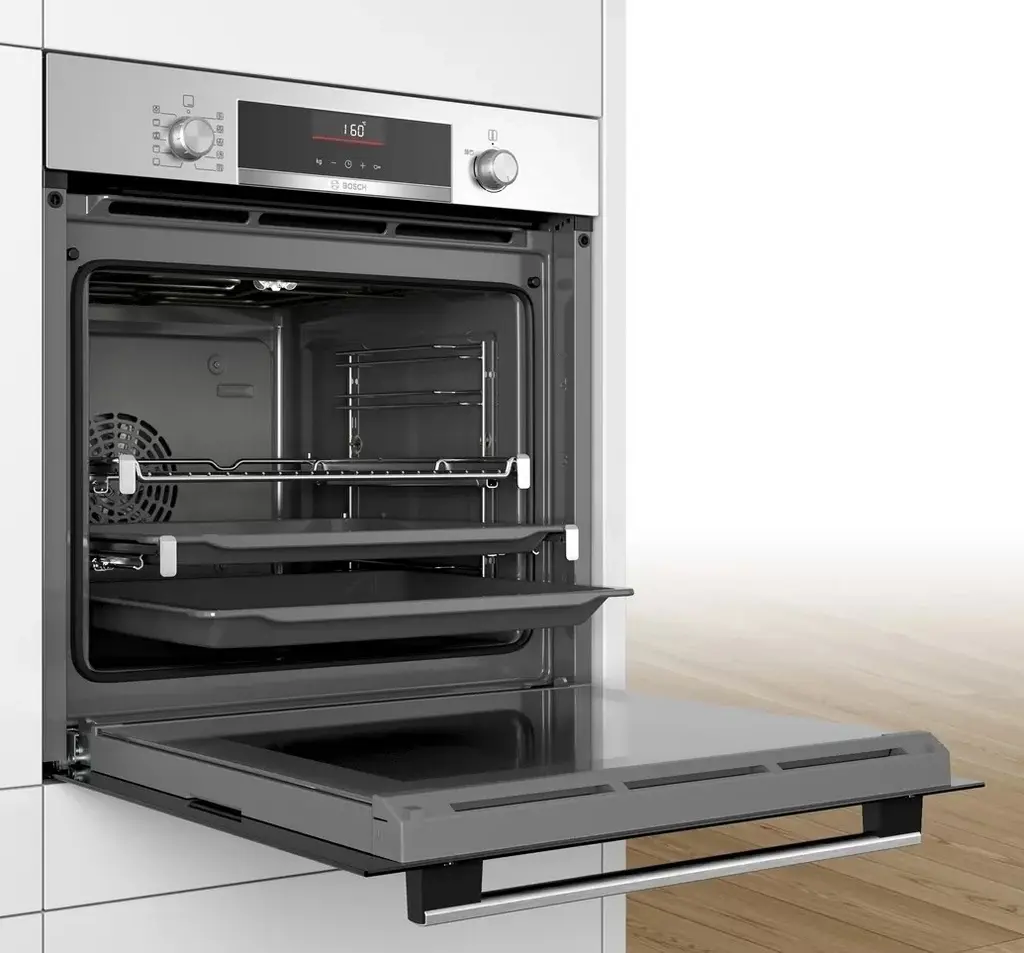 Электрический духовой шкаф Bosch HBG536HS0R, нержавеющая сталь на tehnoparc.md Электрический духовой шкаф Bosch HBG536HS0R, нержавеющая сталь