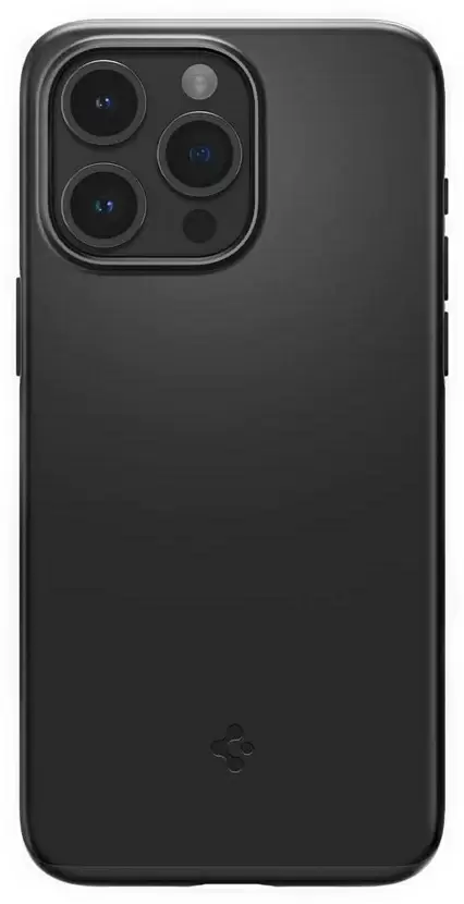 Husă de protecție Spigen iPhone 15 Pro Thin Fit, negru