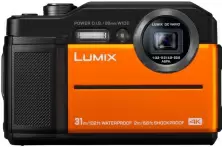 Компактный фотоаппарат Panasonic DC-FT7EE-D, черный/оранжевый