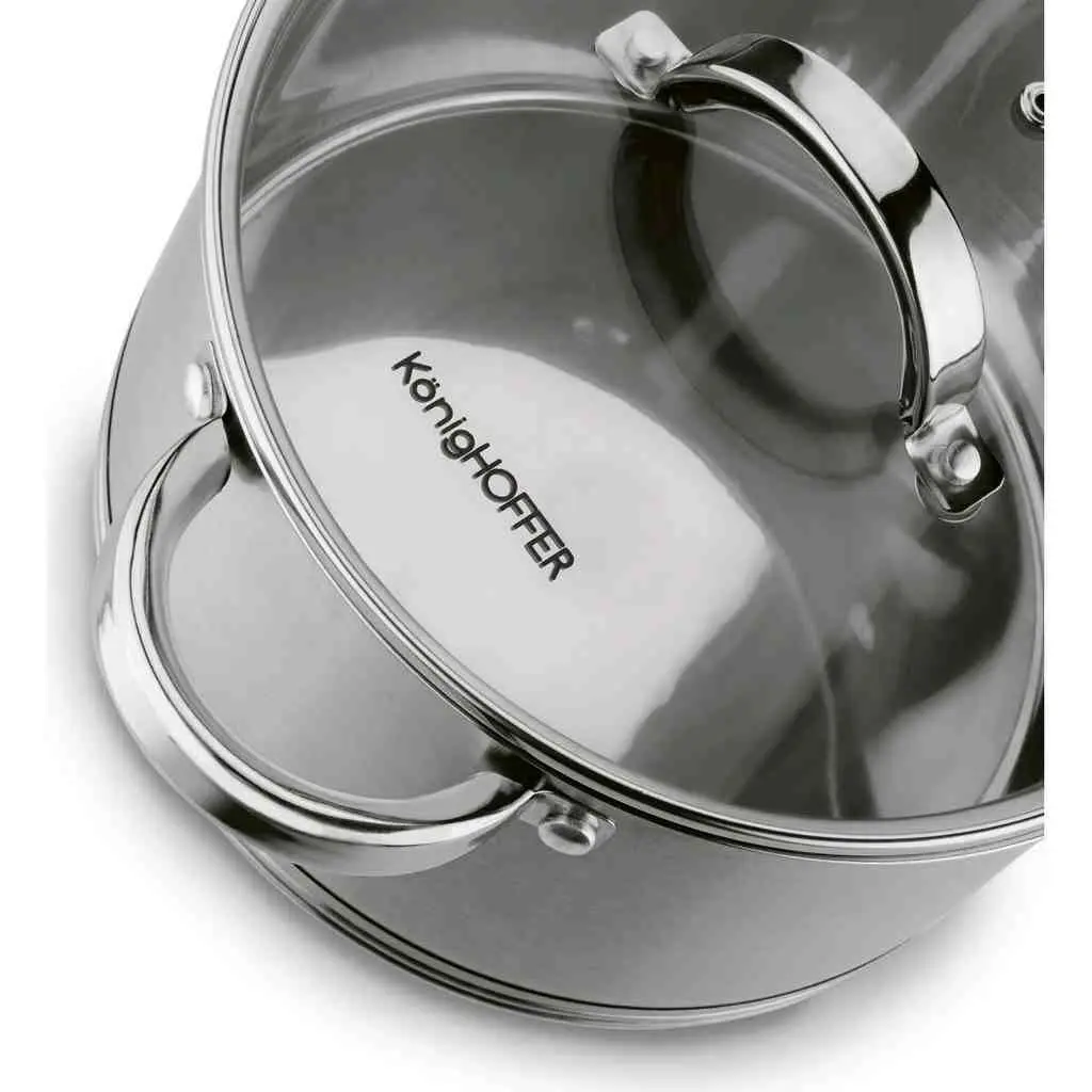 Кастрюля Konighoffer Petra 3.6L, нержавеющая сталь