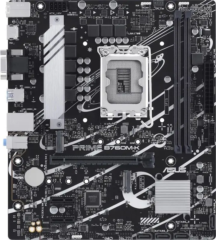 Материнская плата Asus Prime B760M-K