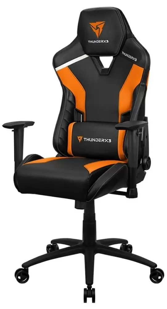 Scaun de birou ThunserX3 TC3, negru/portocaliu