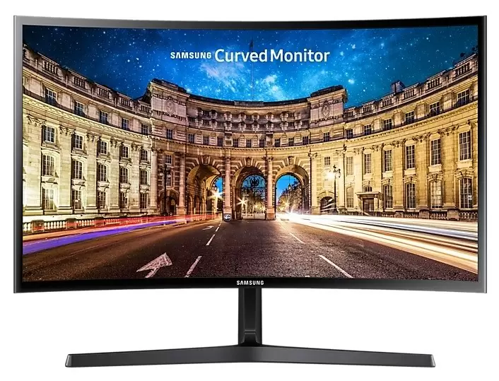 Monitor Samsung C24F396FHI, negru