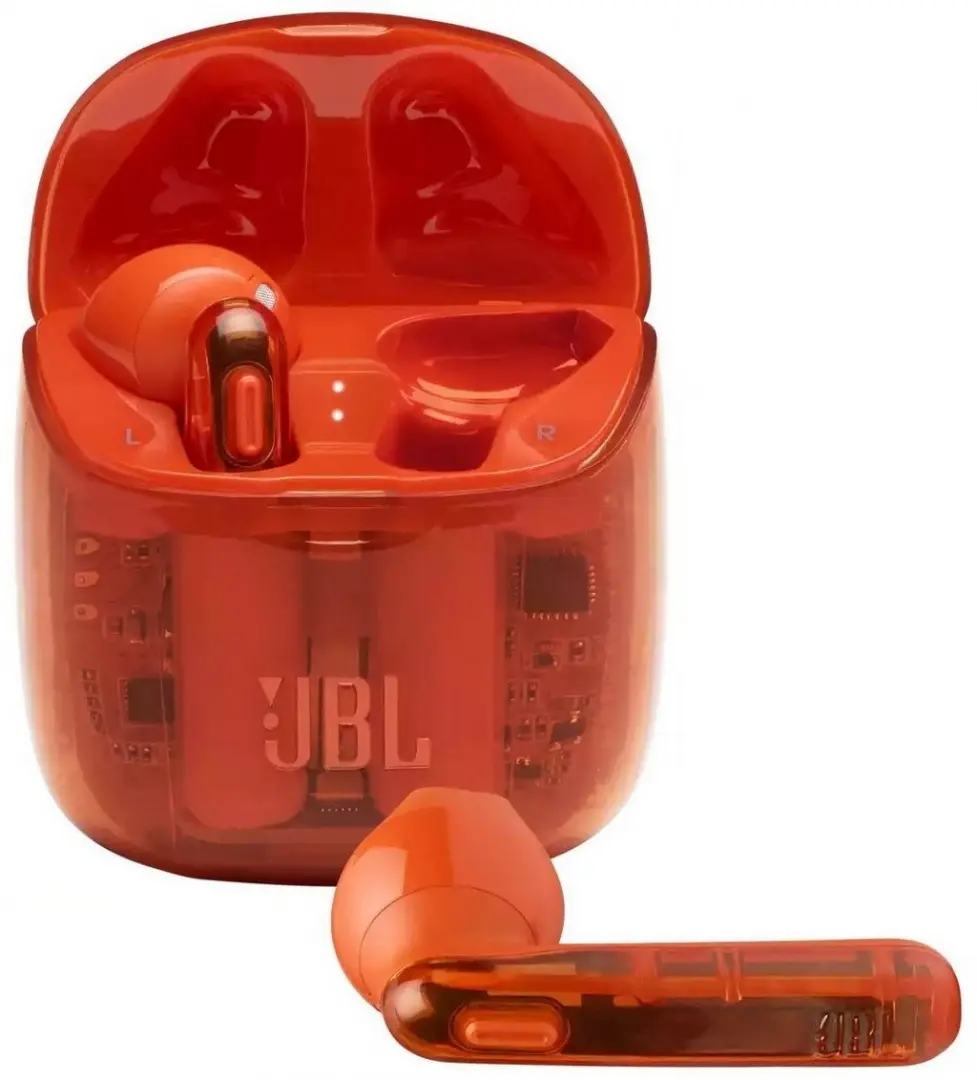 Наушники JBL Tune 225TWS Ghost Edition, оранжевый