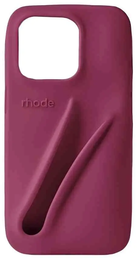 Husă de protecție Rhode Lip Tint Phone Case iPhone 16 Pro Raspberry Jelly (RHLTIP16PRJ), violet