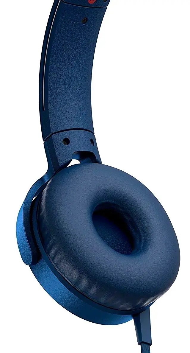 Наушники Sony MDR-XB550AP Extra Bass, синий