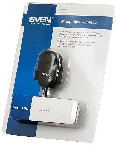 Microfon Sven MK-150, negru
