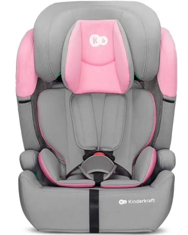 Scaun auto Kinderkraft Comfort Up 2 i-Size, gri/roz