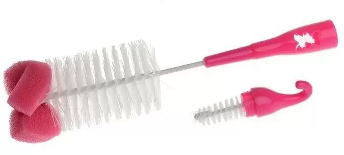 Set de perii pentru curățarea tuburilor Akuku A0575, roz