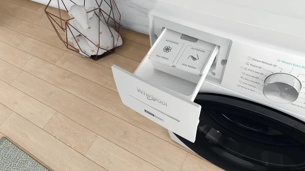 Maşină de spălat rufe Whirlpool W8 W046WB EE, alb pe tehnoparc.md Maşină de spălat rufe Whirlpool W8 W046WB EE, alb