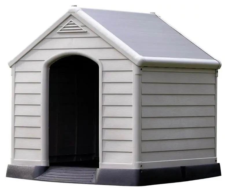 Cușcă pentru câini Curver Dog House, gri pe tehnoparc.md Cușcă pentru câini Curver Dog House, gri