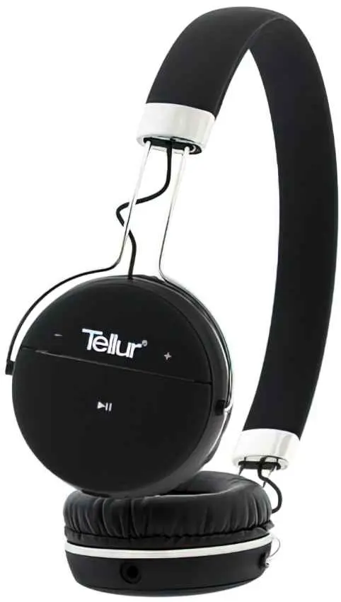 Căşti Tellur Morpheus Zeal, negru