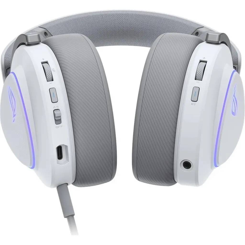 Căşti Asus ROG Delta II White, alb