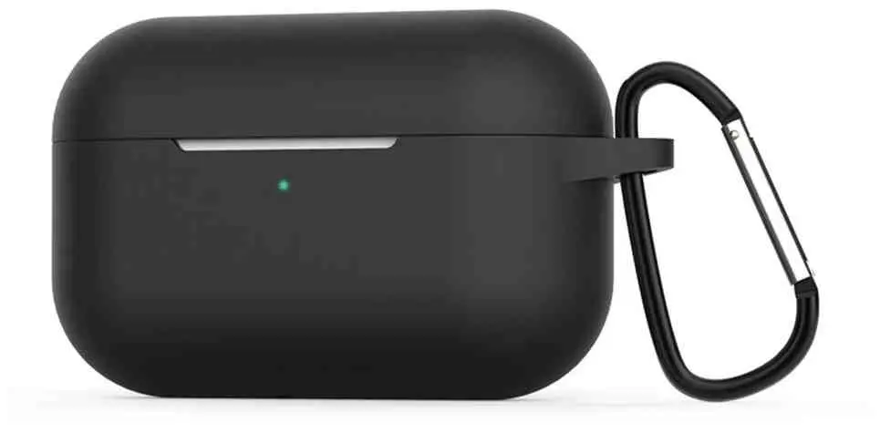 Husă pentru căști Helment Case Silicone Airpods Pro 2 (AIRPODPR2BK), negru pe tehnoparc.md Husă pentru căști Helment Case Silicone Airpods Pro 2 (AIRPODPR2BK), negru