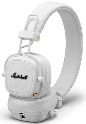 Căşti Marshall Major III Bluetooth, alb